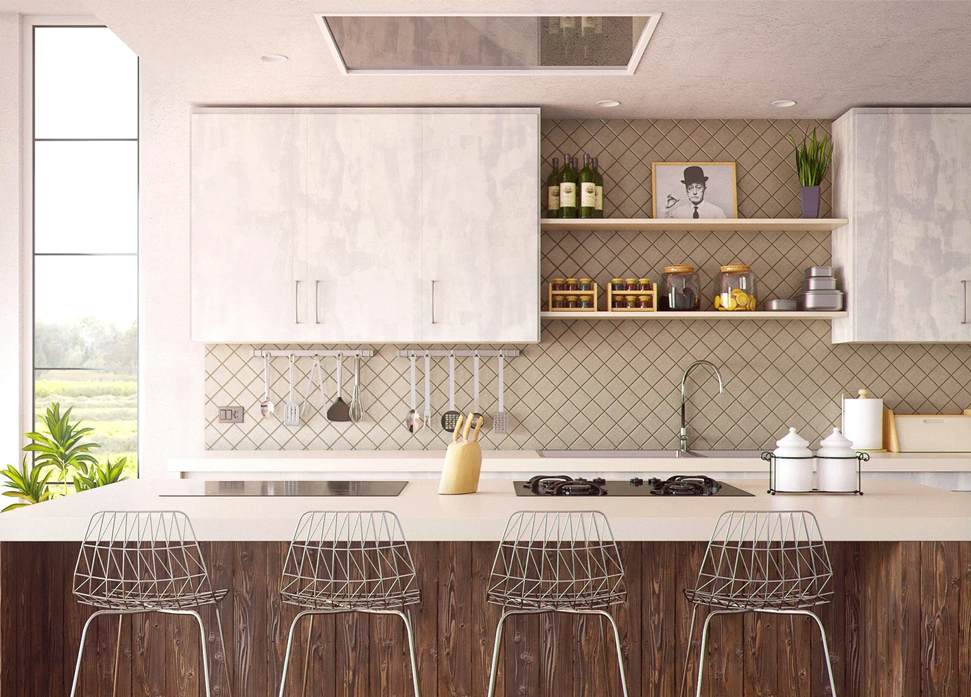 Modern kitchen remodeling design and cabinetry - Complete Home Remodeling in Renton