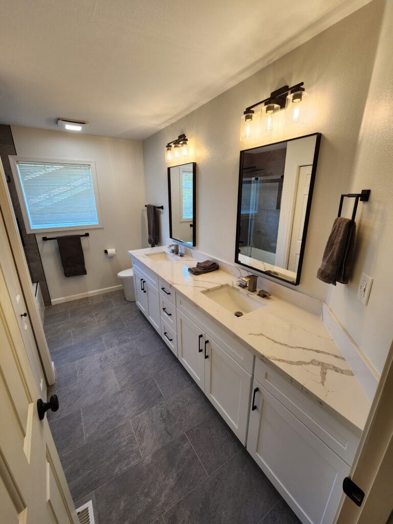 After: Renton Bathroom — Vanity Upgrade