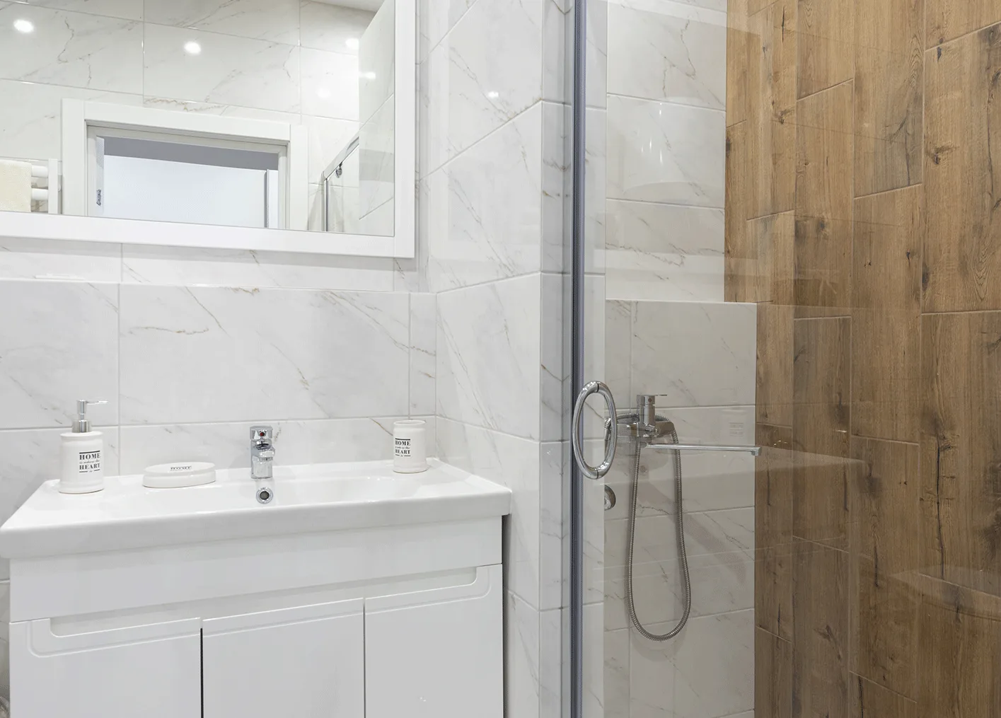 Luxury bathroom remodeling vanity and tile installation - Bathroom Remodeling in Renton