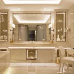 Luxury bathroom remodeling vanity and tile installation - What Is the Most Expensive Part of a Bathroom Remodel?