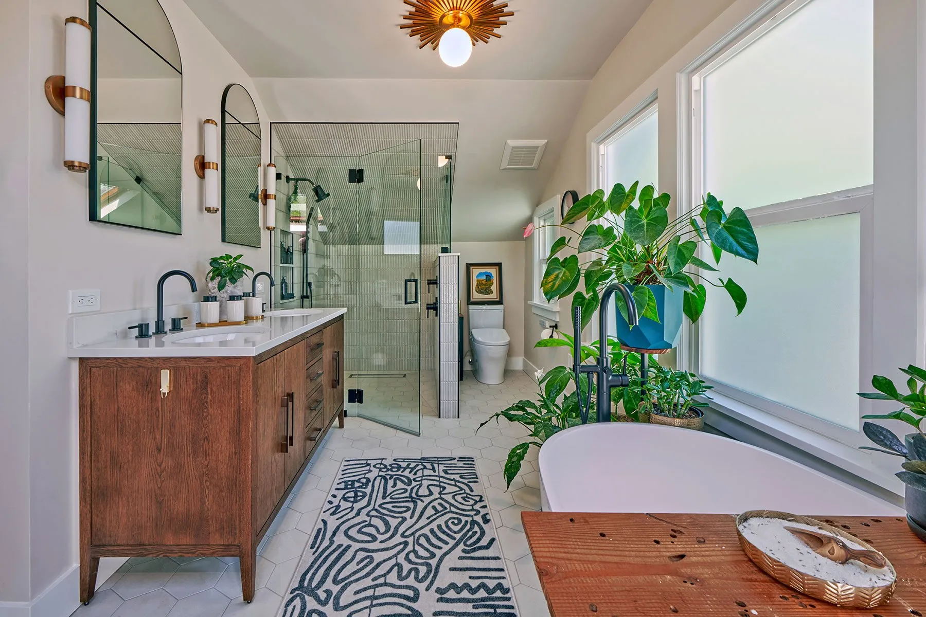 Luxury bathroom remodeling vanity and tile installation - Blog