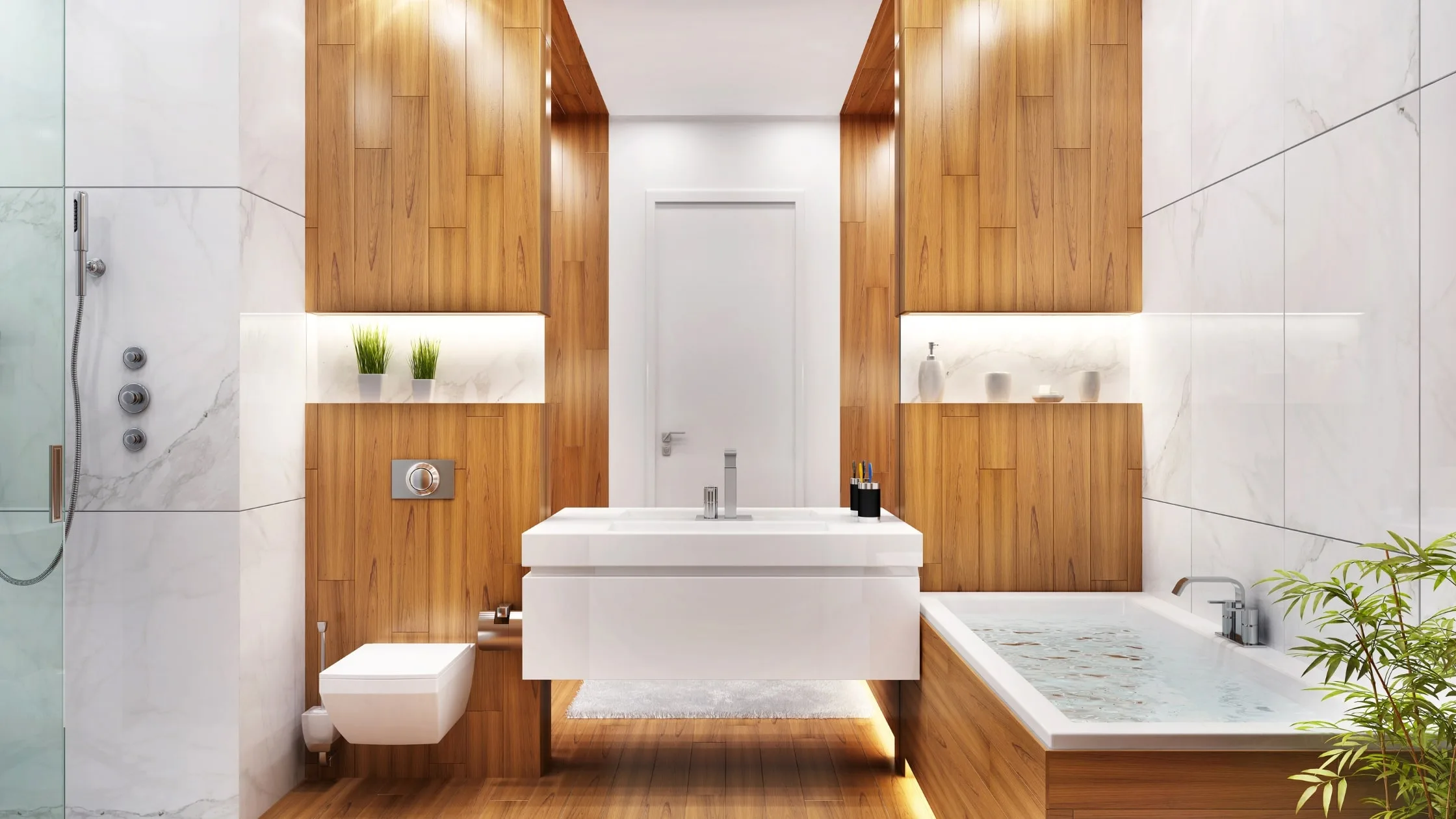 Luxury bathroom remodeling vanity and tile installation - Blog