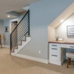 Smart basement remodeling layout in North Bend, WA home