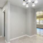 Basement remodeling in Renton with waterproofing system and moisture protection installation