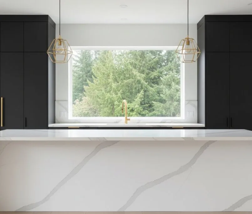 Modern kitchen remodeling design and cabinetry - Hardscaping Ideas for Renton, Homes — Patios, Walkways & More