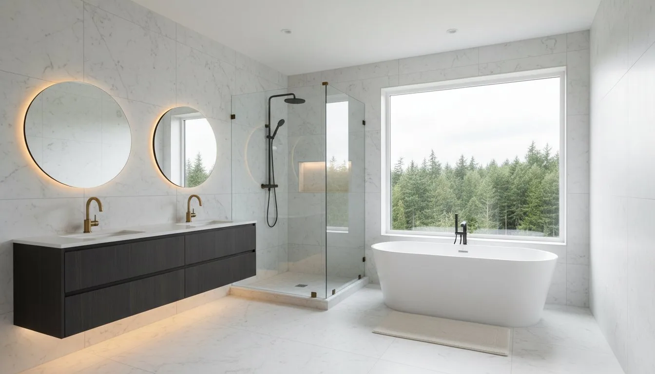 Luxury bathroom remodeling vanity and tile installation - Bathroom Remodeling in Bellevue: Elevating Your Personal Sanctuary in 2026