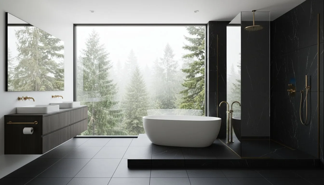 Luxury bathroom remodeling vanity and tile installation - Blog