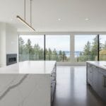 Whole home renovation construction project in Kent WA with contractors remodeling interior
