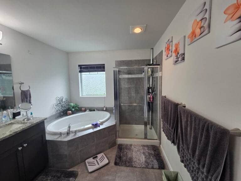 Before: Renton Master Bathroom — Walk-In Shower