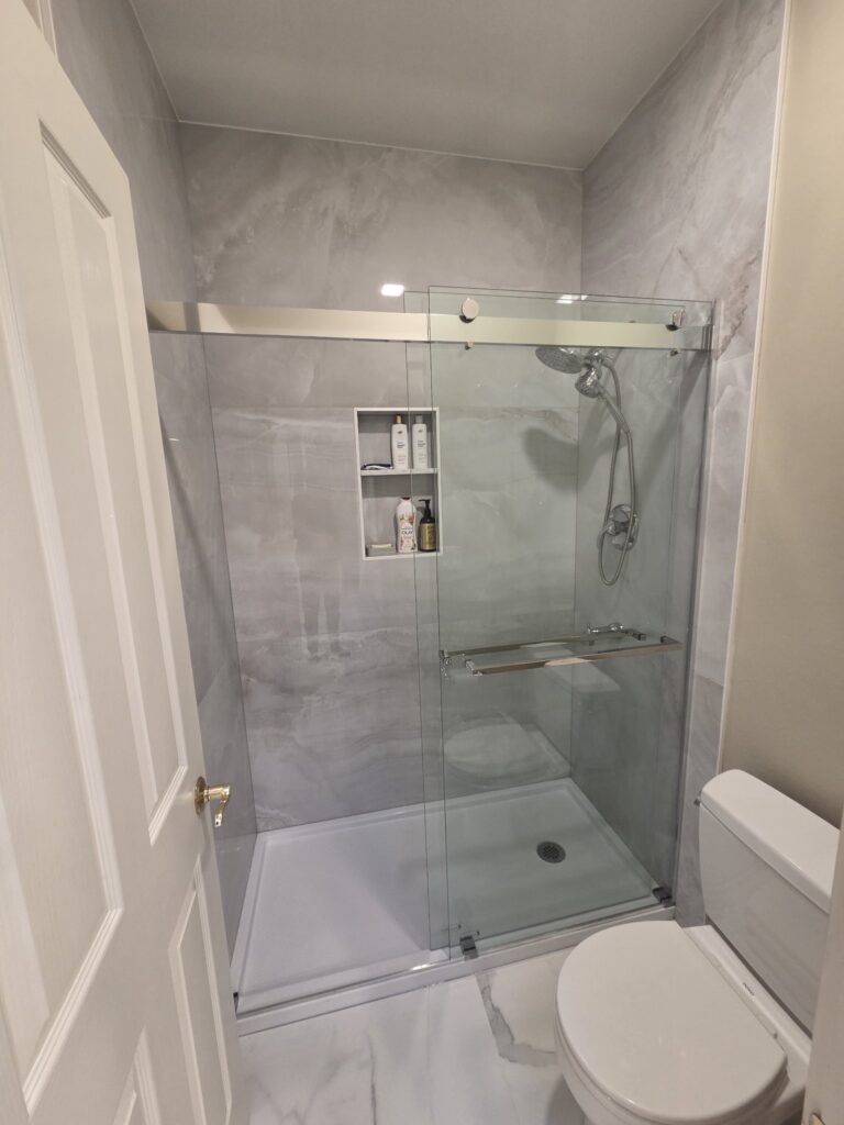 After: Renton Tub-to-Shower Conversion